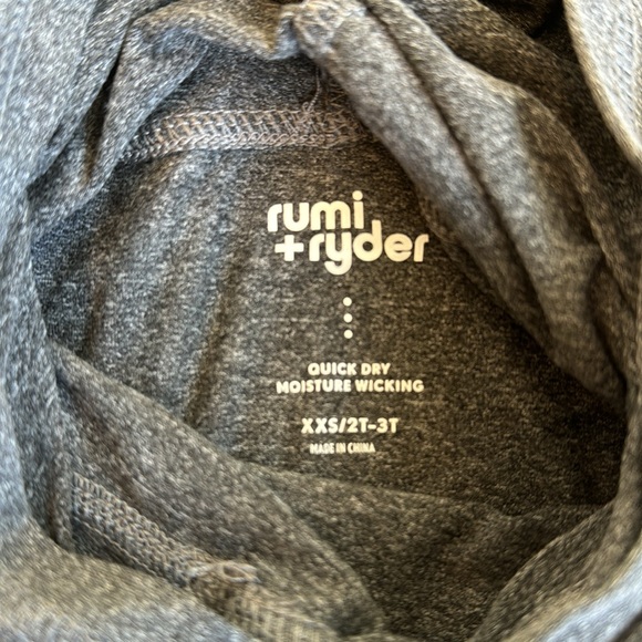 2T/3T BOYS RUMI + RYDER HOODED GRY SPORT TSHIRT - Picture 4 of 5